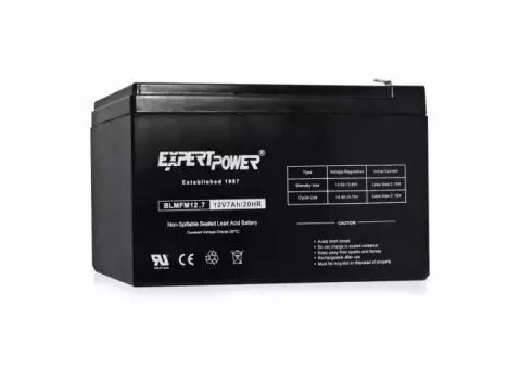 ExpertPower 12V 7 Amp EXP1270 RECHARGEABLE Lead Acid BATTERY